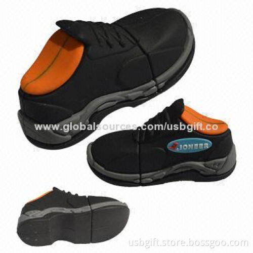 USB Flash Drives, 8GB, simulation shoe style, PVC material, OEM and ODM orders welcomed